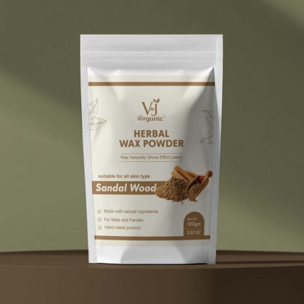 Herbal Wax Powder – Sandal Wood 100gm